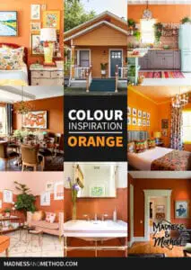 colour inspiration orange graphic