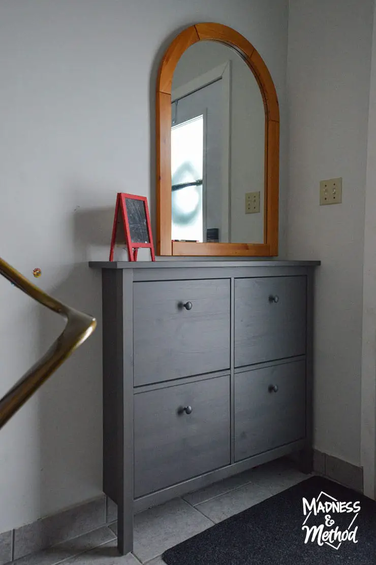 ikea hemnes shoe storage