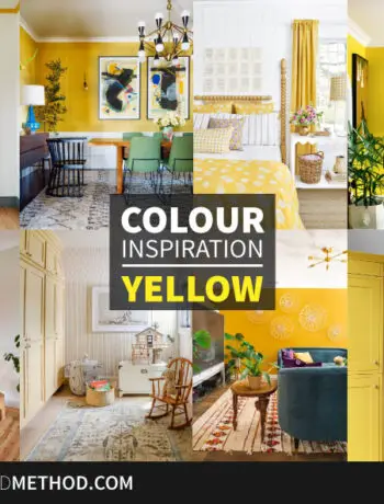 colour inspiration yellow rooms