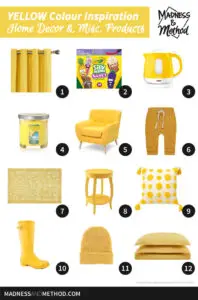 yellow home products
