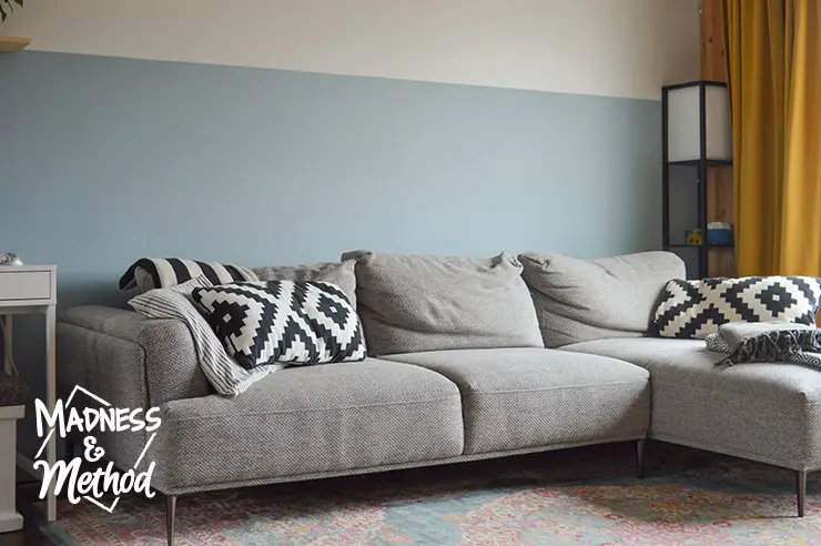 gray sectional sofa