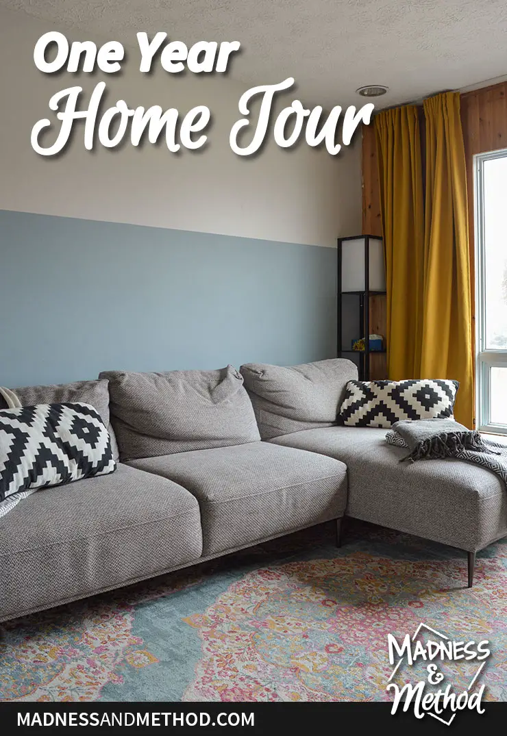 one year home tour