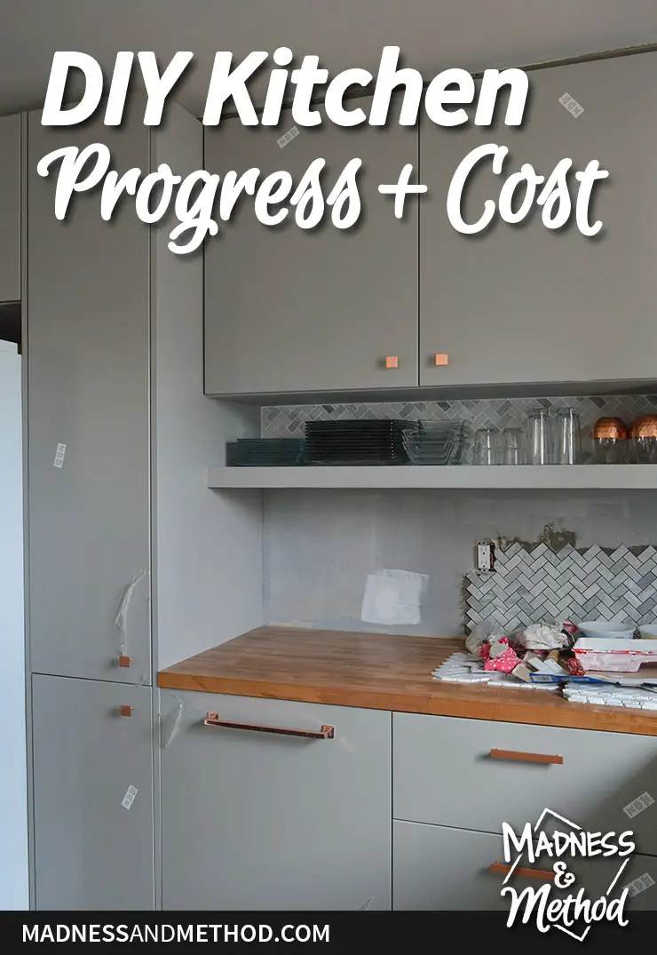 diy kitchen progress