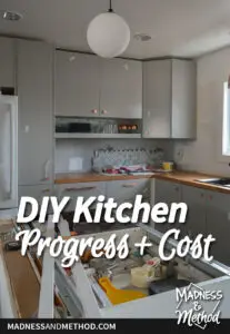 diy kitchen renovation and costs