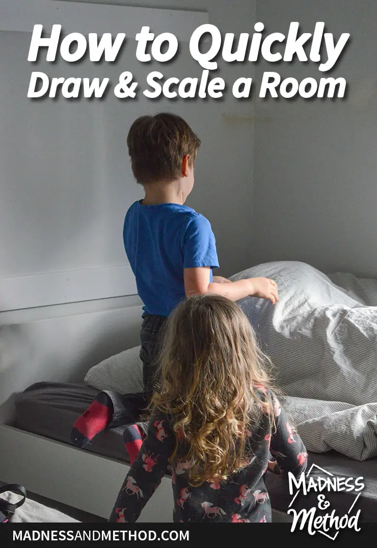 how to quickly draw and scale a room