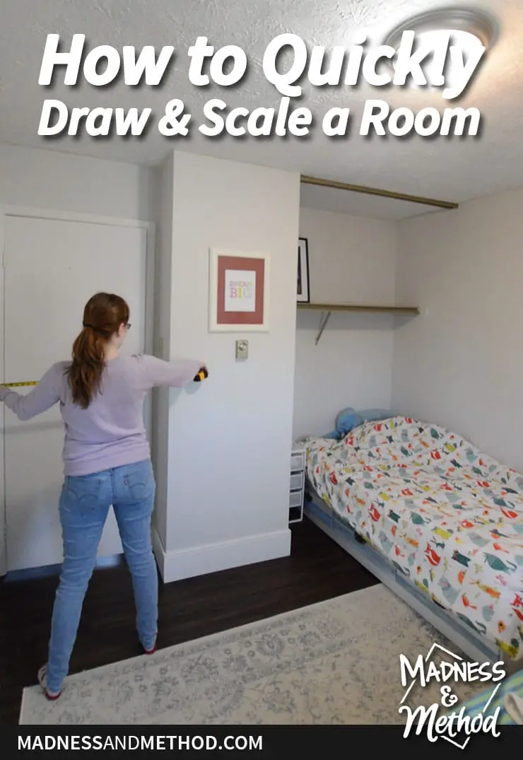 quickly draw and scale a room
