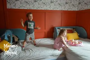 kids in bedroom