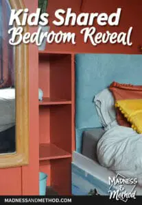 kids shared bedroom reveal