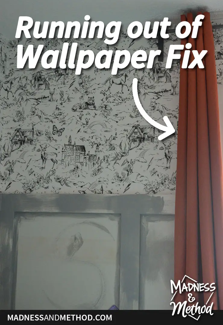 running out of wallpaper fix