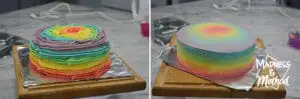 rainbow frosting