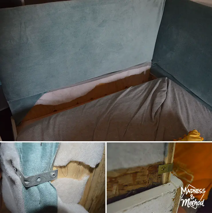 wraparound headboard construction