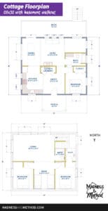 rocky retreat cottage floorplan