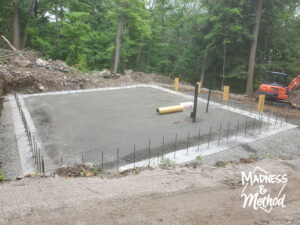 poured concrete