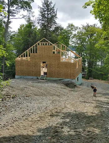 framed cottage