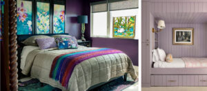 purple bedrooms