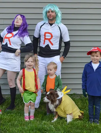 family halloween pokemon costume