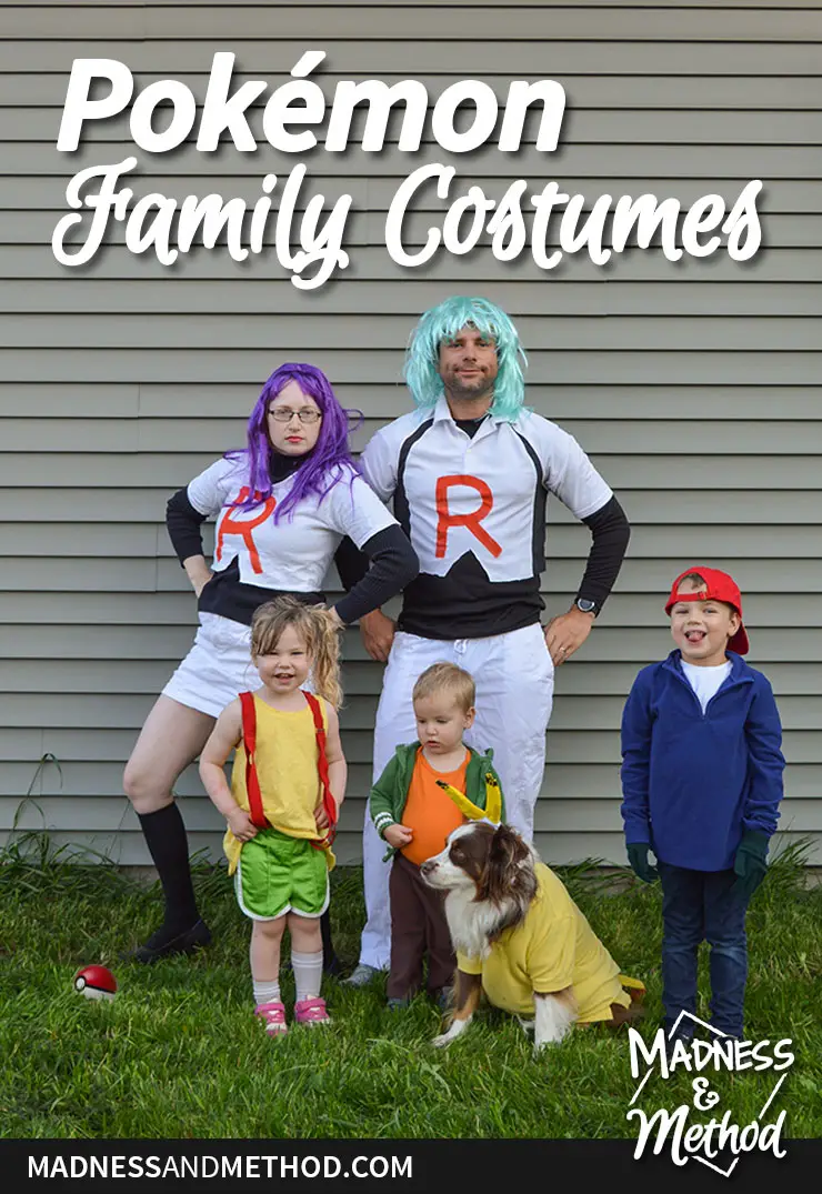 diy family pokemon costumes