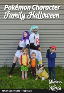 pokemon family costumes