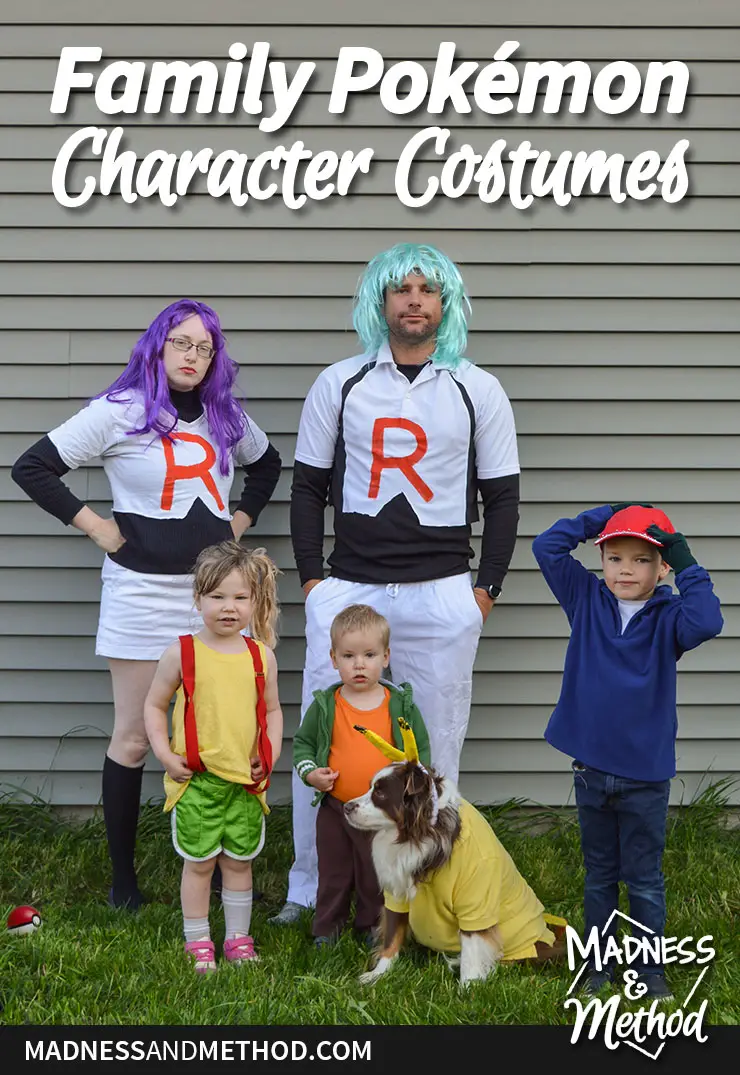 family halloween pokemon costumes
