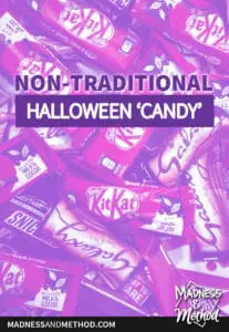non traditional halloween candy ideas