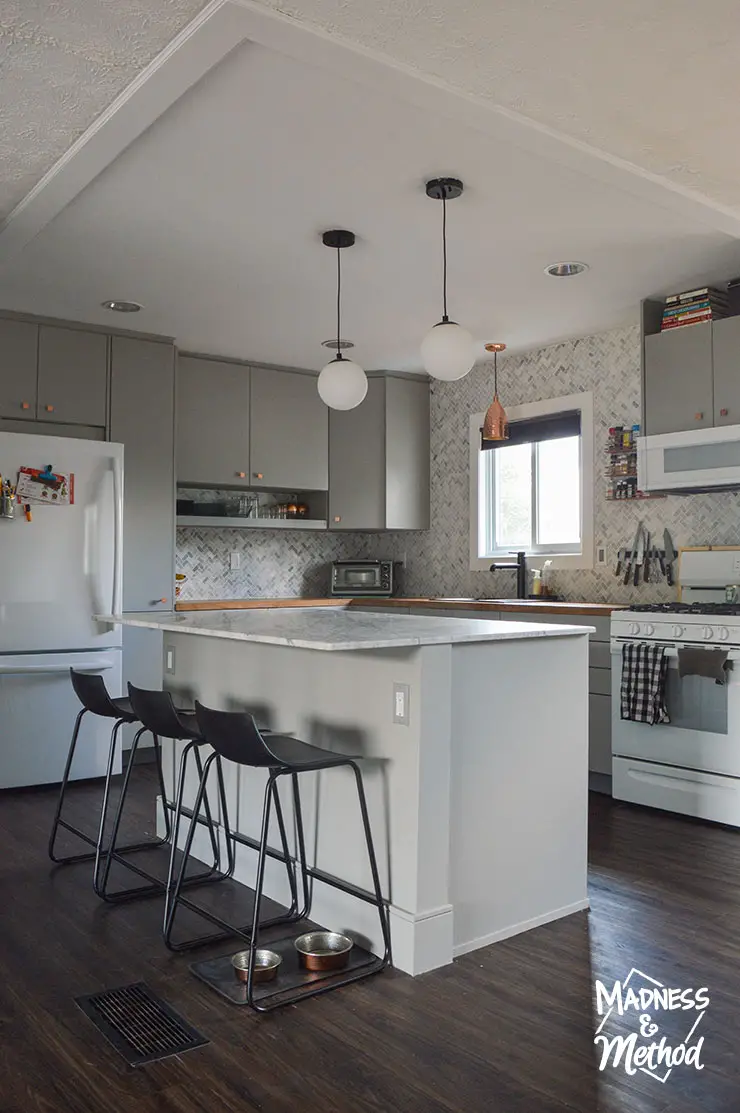 raised ranch kitchen renovation