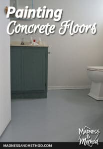 painting concrete floors