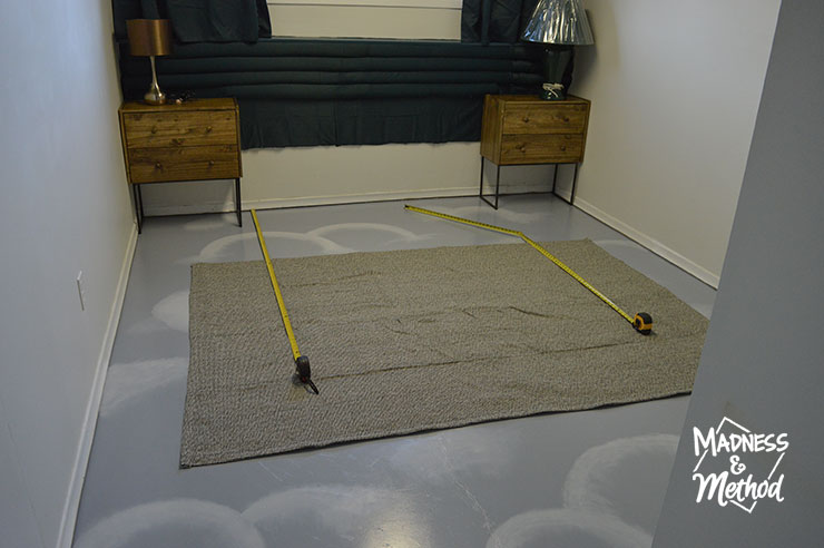 rug in bedroom