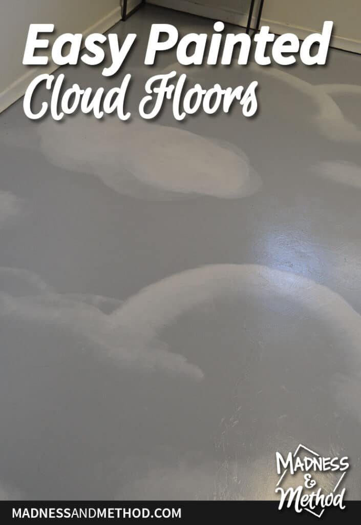 easy painted cloud floors