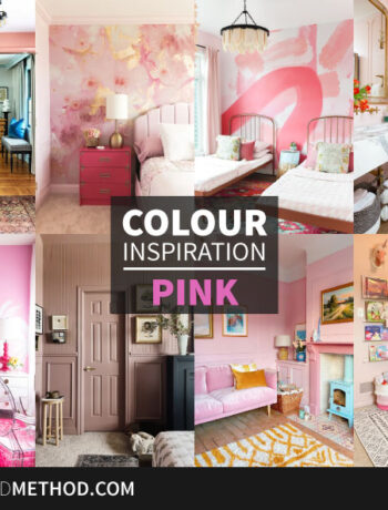 colour inspiration pink feature with pink rooms