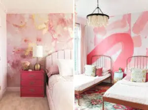 pink kid rooms