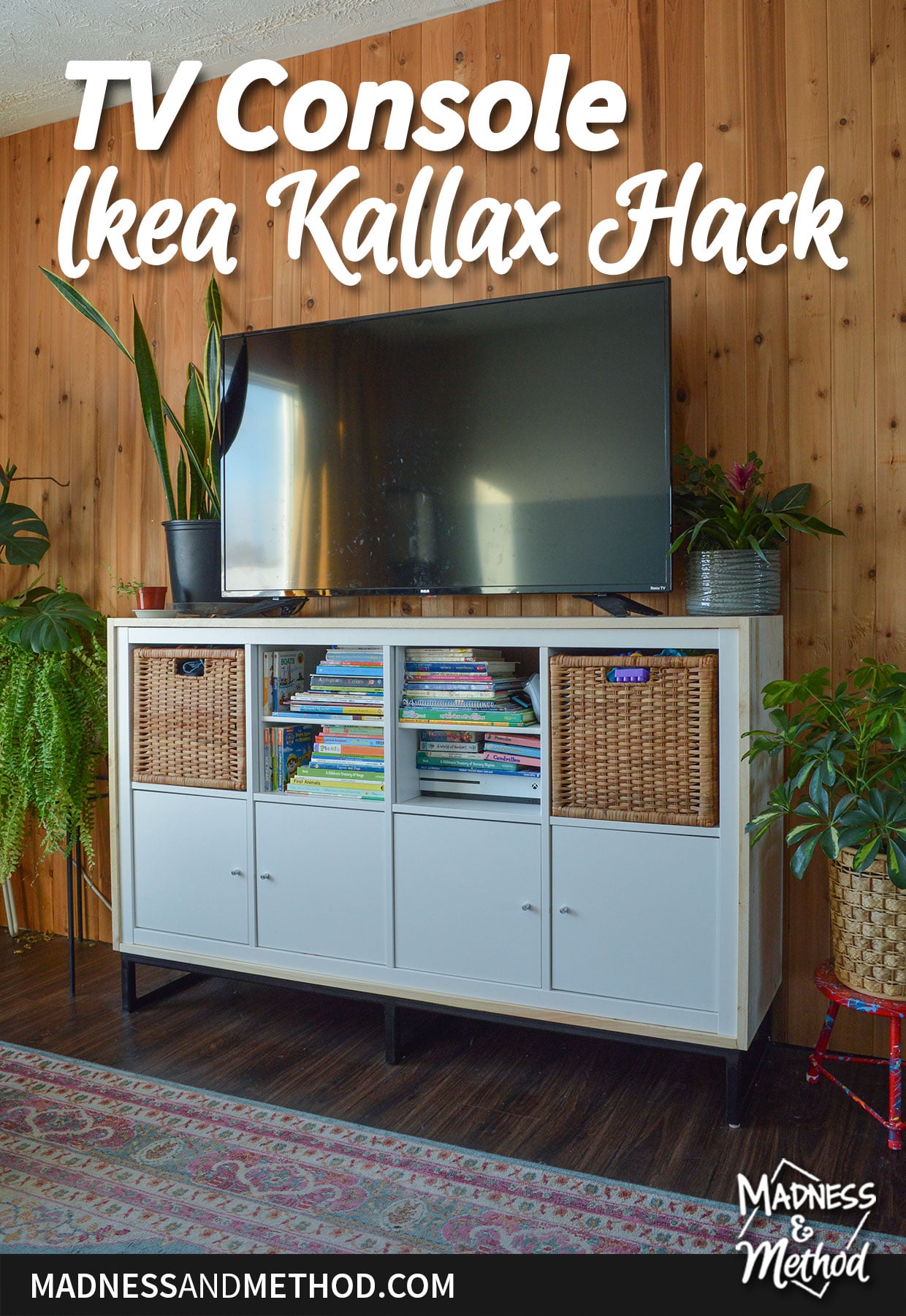Tv stand kallax deals