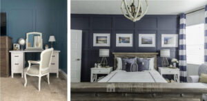 blue bedrooms