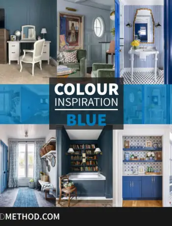colour inspiration blue graphic with blue interiors