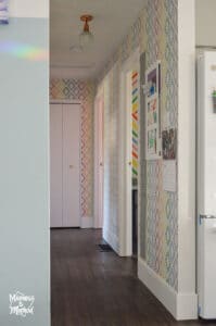 colourful hallway