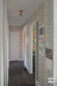 colourful hallway