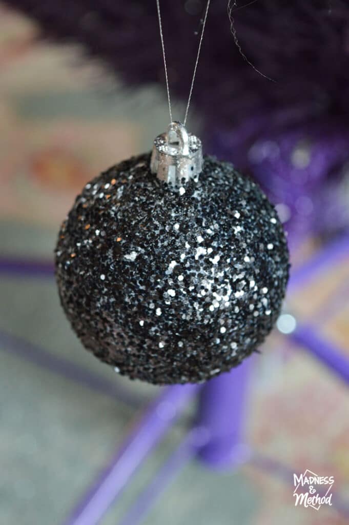 DIY Updated Glitter Ornaments Madness & Method