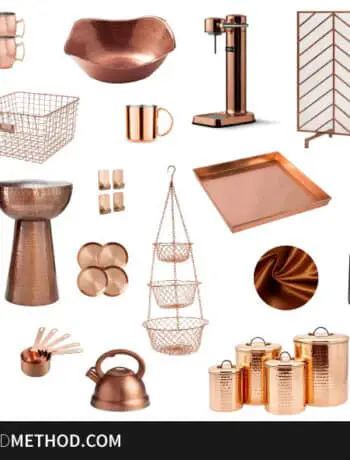 copper home decor accessories