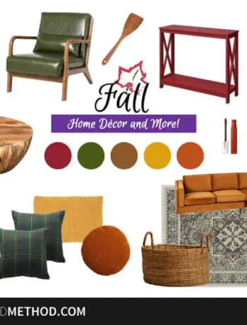 fall home decor moodboard feature