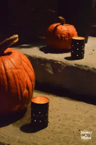 halloween tin can lanterns