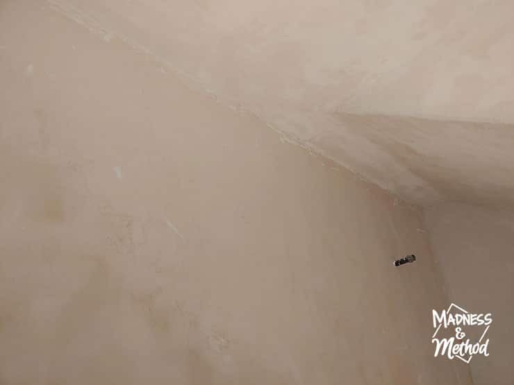 microcement ceiling