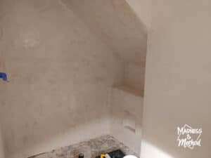 sealing microcement walls