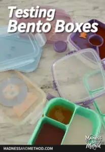 testing bento boxes with liquids
