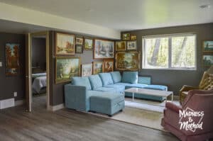 landscape art on walls