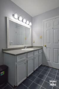 bathroom vanity makeover reveal