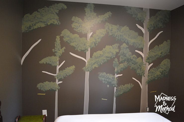 adding branches to painted trees
