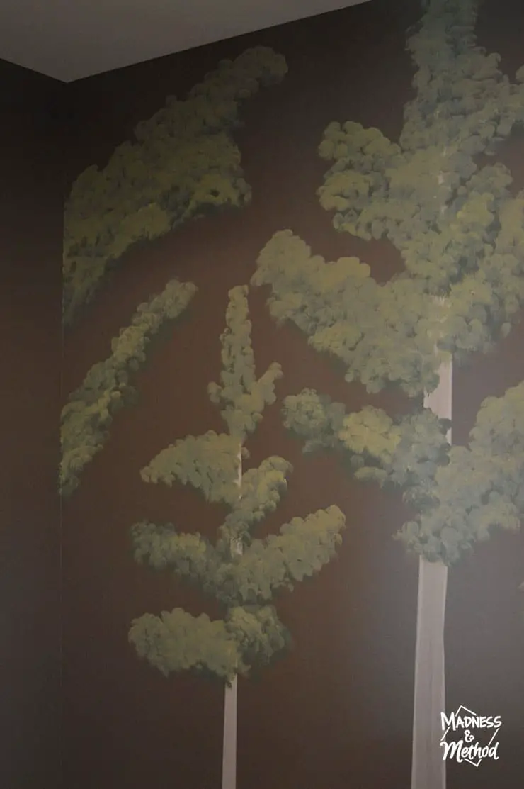 forest mural