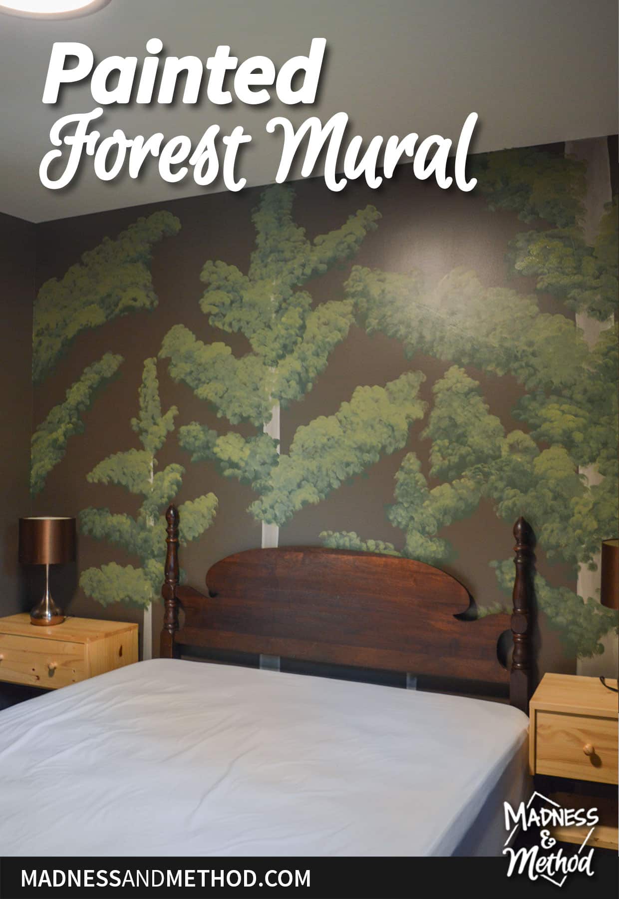 painted forest mural text overlay