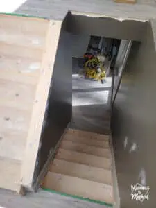 staircase before