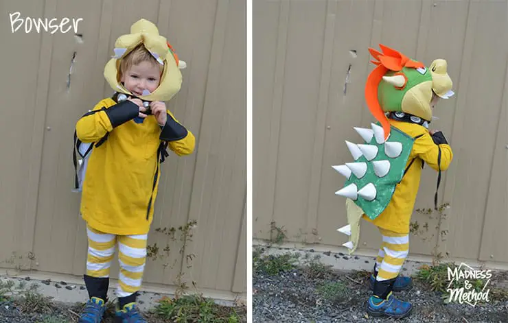 diy bowser costume