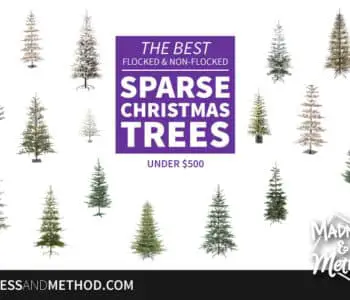 sparse christmas tree feature